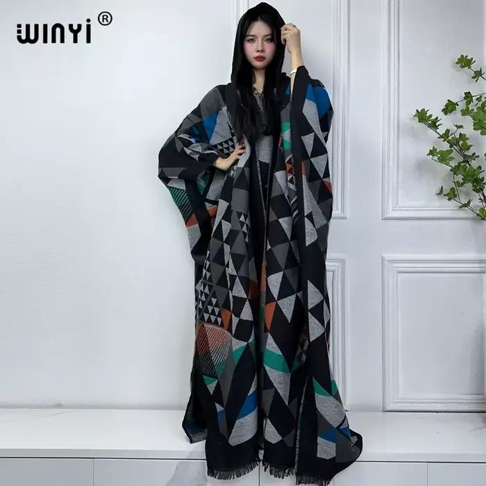 Robe à capuche pour femme