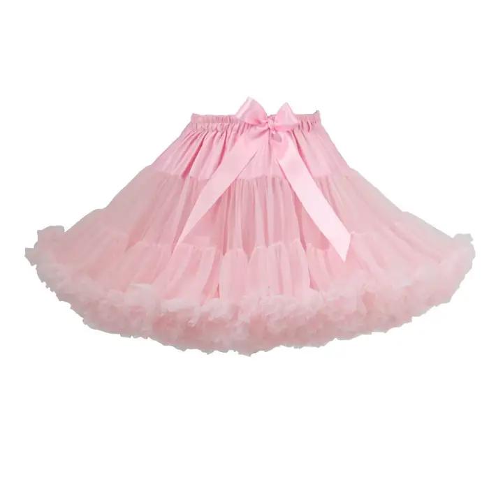 Jupon court et moelleux pour femme, crinoline Lolita, sous-jupe pour jupe plissée, cosplay, robe de mariée ou de bal