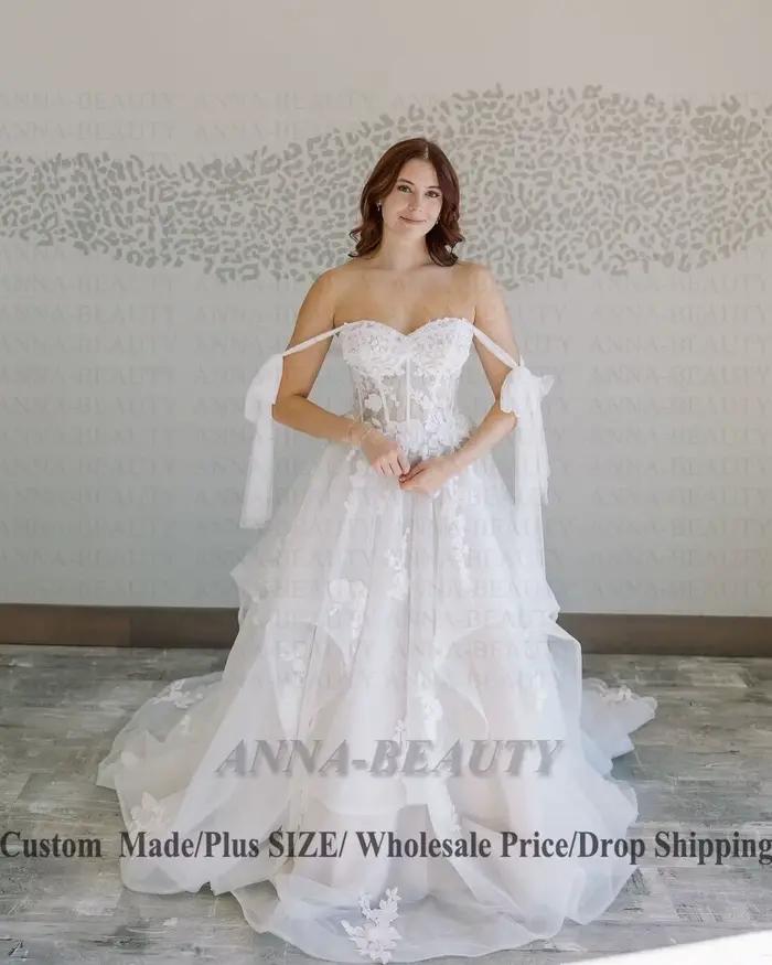 Anna – robe de mariée à volants
