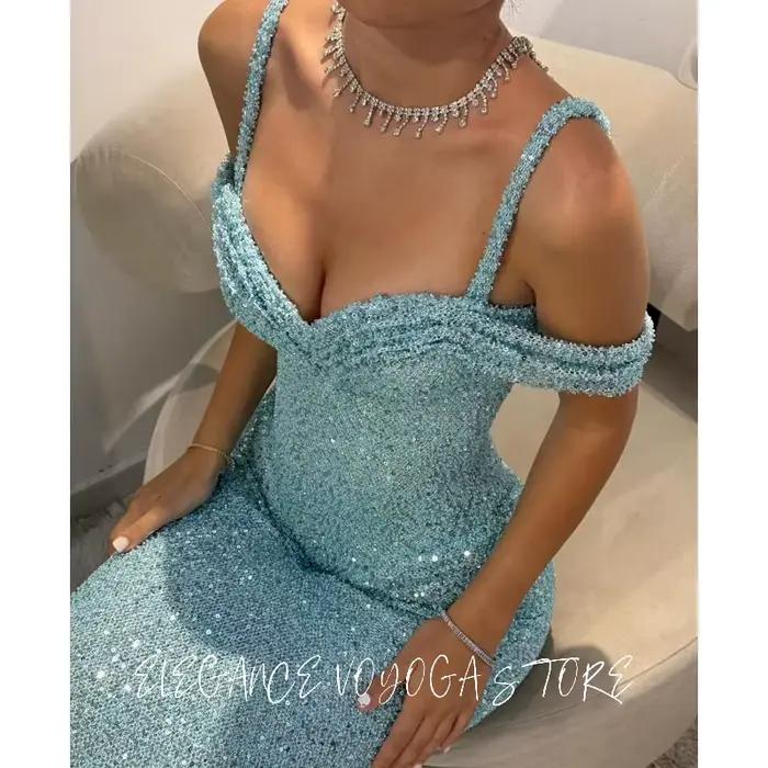 EVS – robe de mariée en Tulle bleu