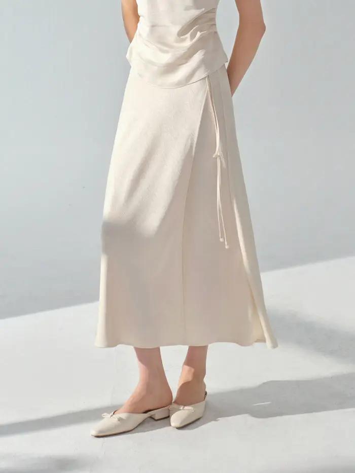 Robe longue en Jacquard élégante