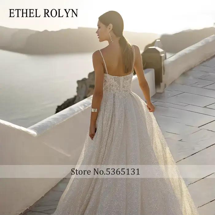 ETHEL ROCirCN-Robes de mariée A-ligne pour femmes