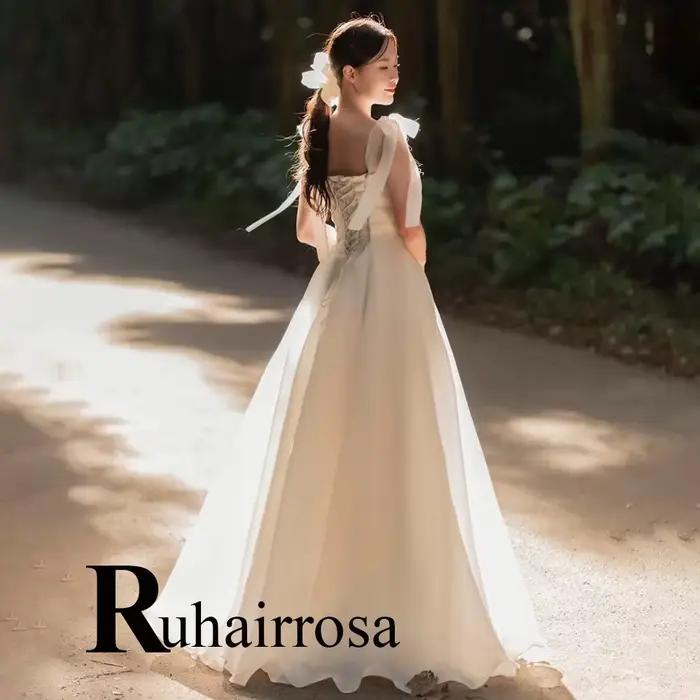 Ruhair – Robe De mariée trapèze tendance pour femmes