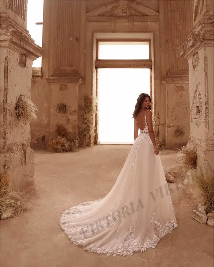 Robes de mariée en tulle personnalisées pour les mariages