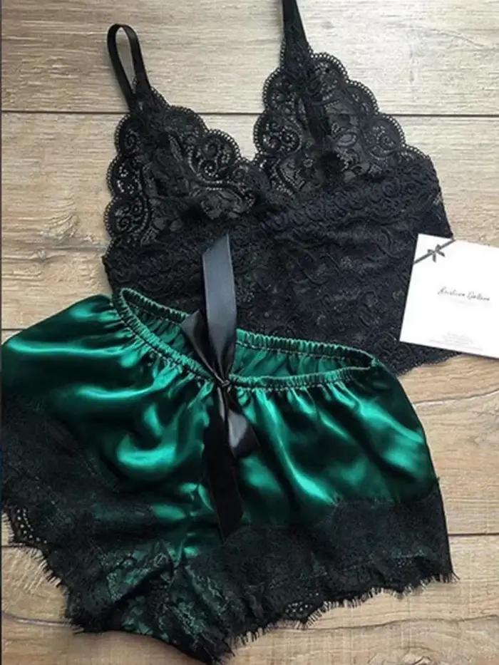 Ensemble pyjama 2 pièces pour femmes