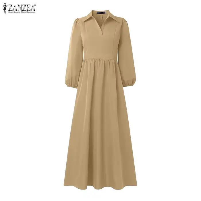 ZANZEA 2026 Robe de bureau élégante pour femme