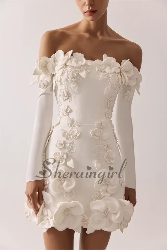 SHERAIN Robe de Cocktail Mini Charmante pour Femme