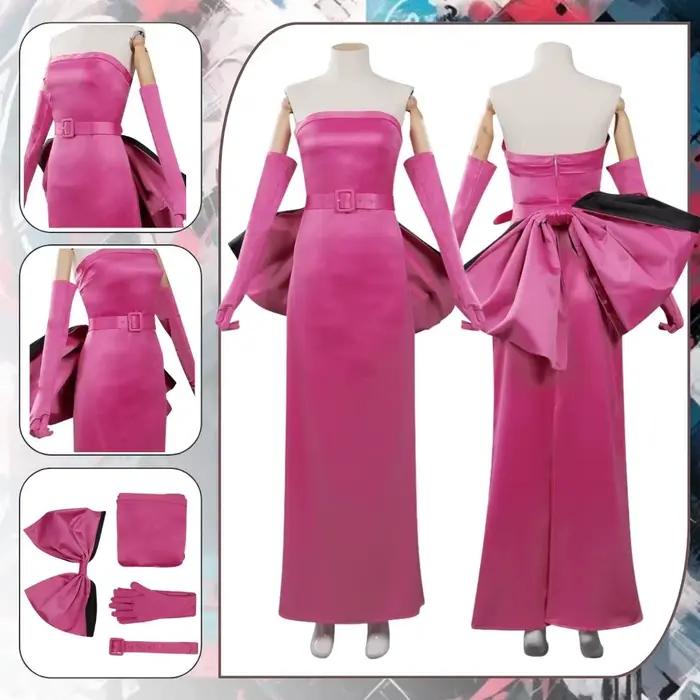 Monroe Cosplay Fantasia femmes Costume film robe Blonde déguisement