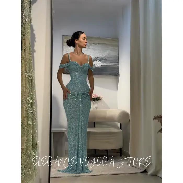 EVS – robe de mariée en Tulle bleu