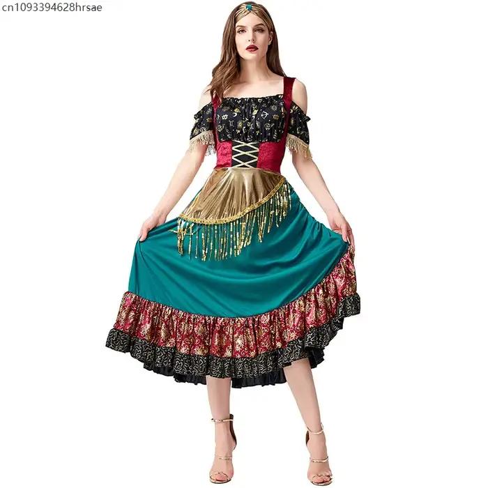 Robe de flamenco pour femmes adultes