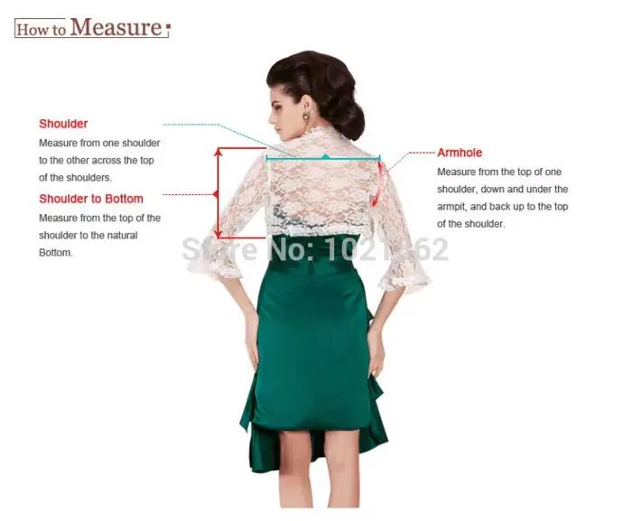 Veste de Mariage en Dentelle à Col Haut et Manches sulfpour Mariée, Haut Personnalisé pour Patients