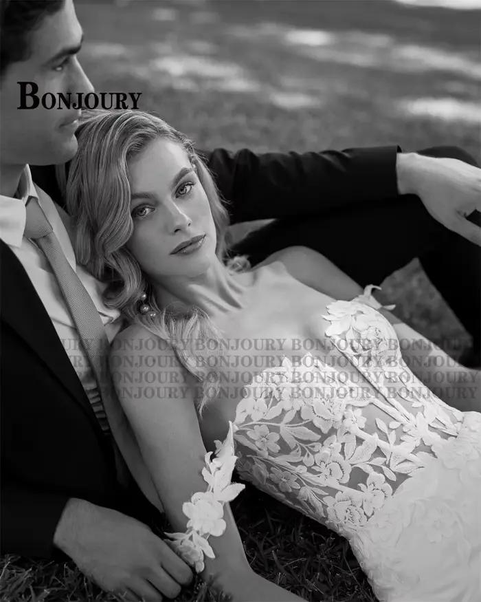 BONJOURY robe de mariée gracieuse