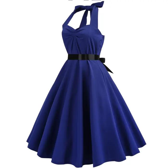 Robe de Soirée Vintage pour Femme