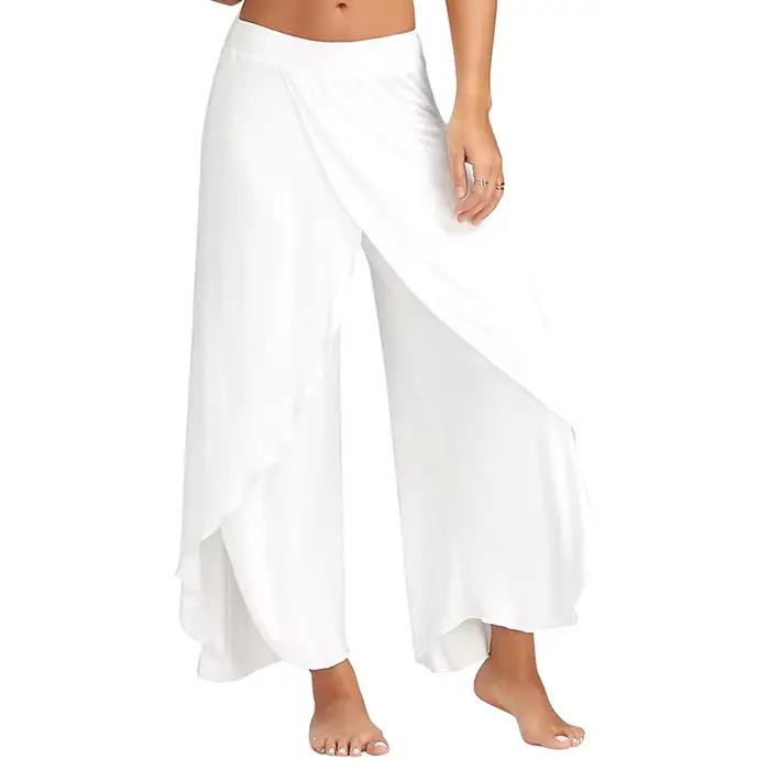 Pantalon à jambes larges pour femmes