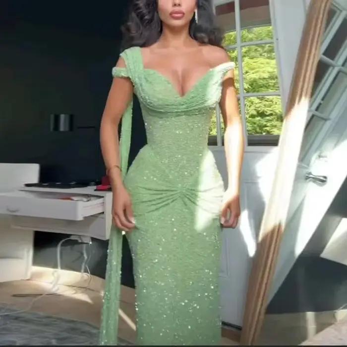 Robe de soirée de forme sirène