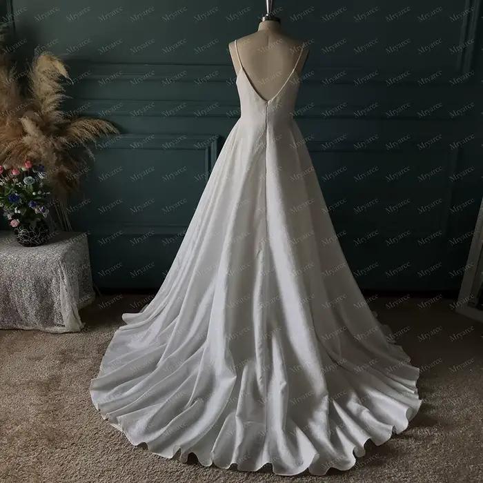 Mryarce – robe de mariée en Jacquard