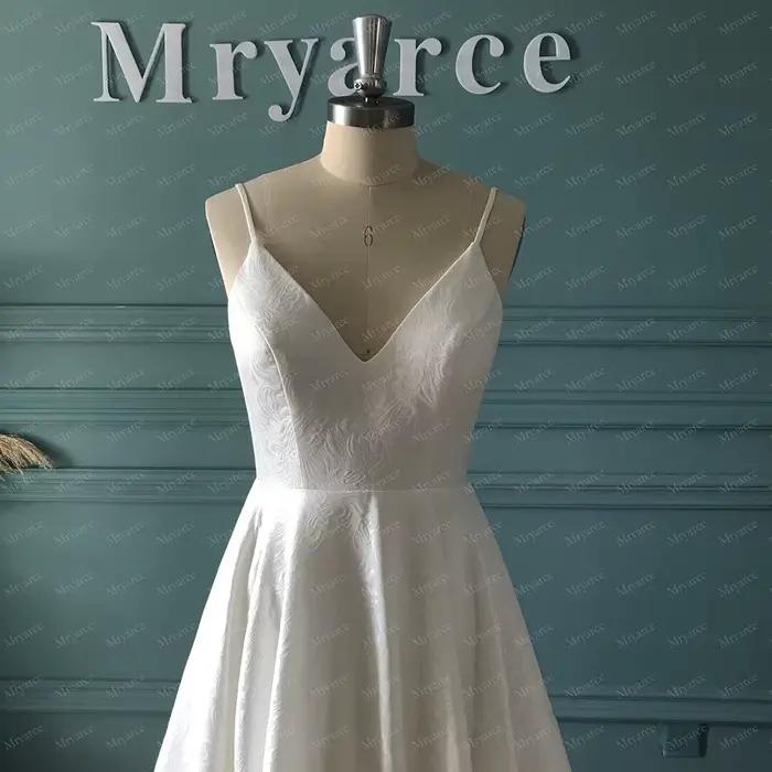 Mryarce – robe de mariée en Jacquard
