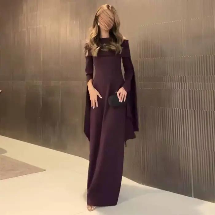 Robes de soirée bordeaux pour femmes