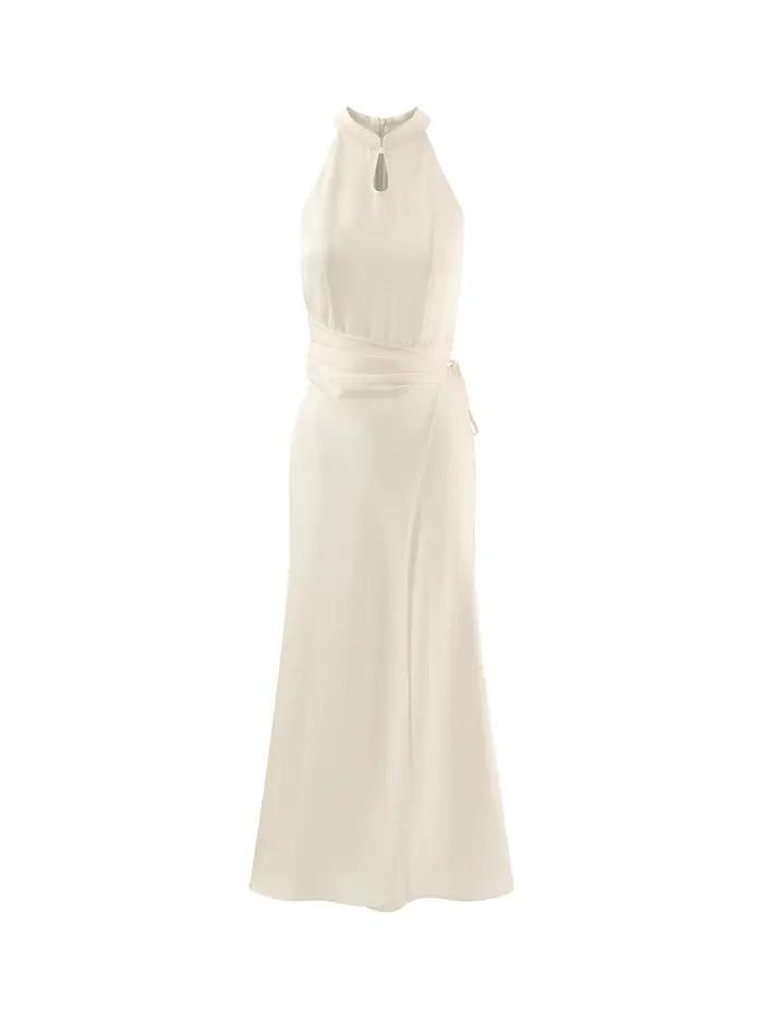Robe longue en Jacquard élégante