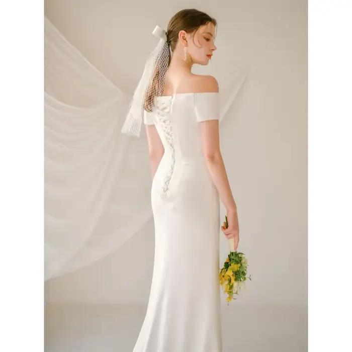 Robe de mariée légère française