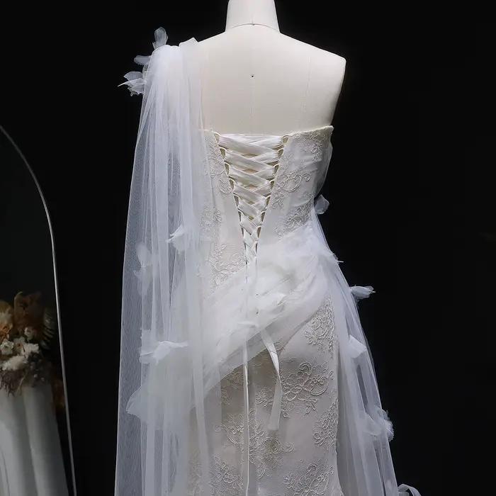 Robes de mariée Sheer Fairy de luxe