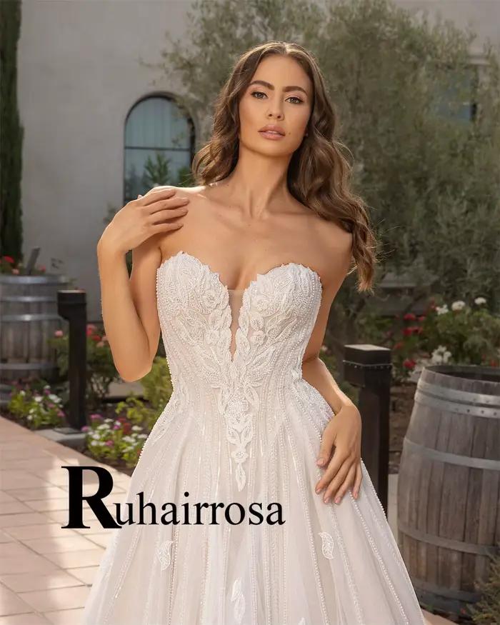 Ruhair Vintage Tulle robes De mariée