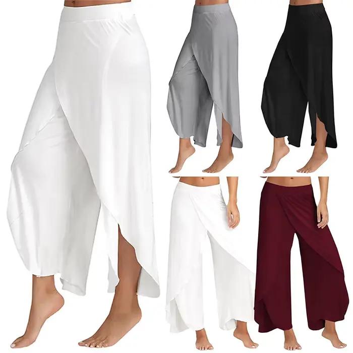 Pantalon à jambes larges pour femmes