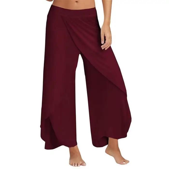 Pantalon à jambes larges pour femmes