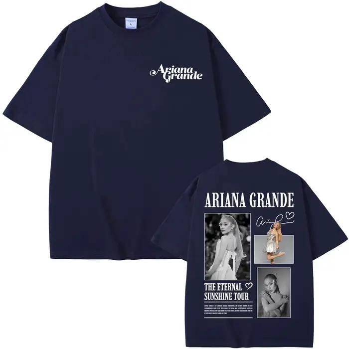 T-shirt Ariana Grande The Eternal Sunshine 2026 Tour pour hommes et femmes, streetwear Harajuku, t-shirts gothiques, tops d'été, t-shirt surdimensionné