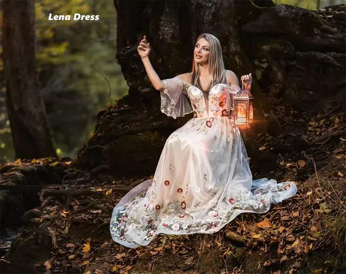 Lena Robe De Cocktail Femme sur mesure robes De soirée élégantes