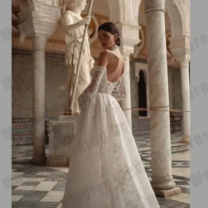 Robes de mariée en dentelle ivoire 2026