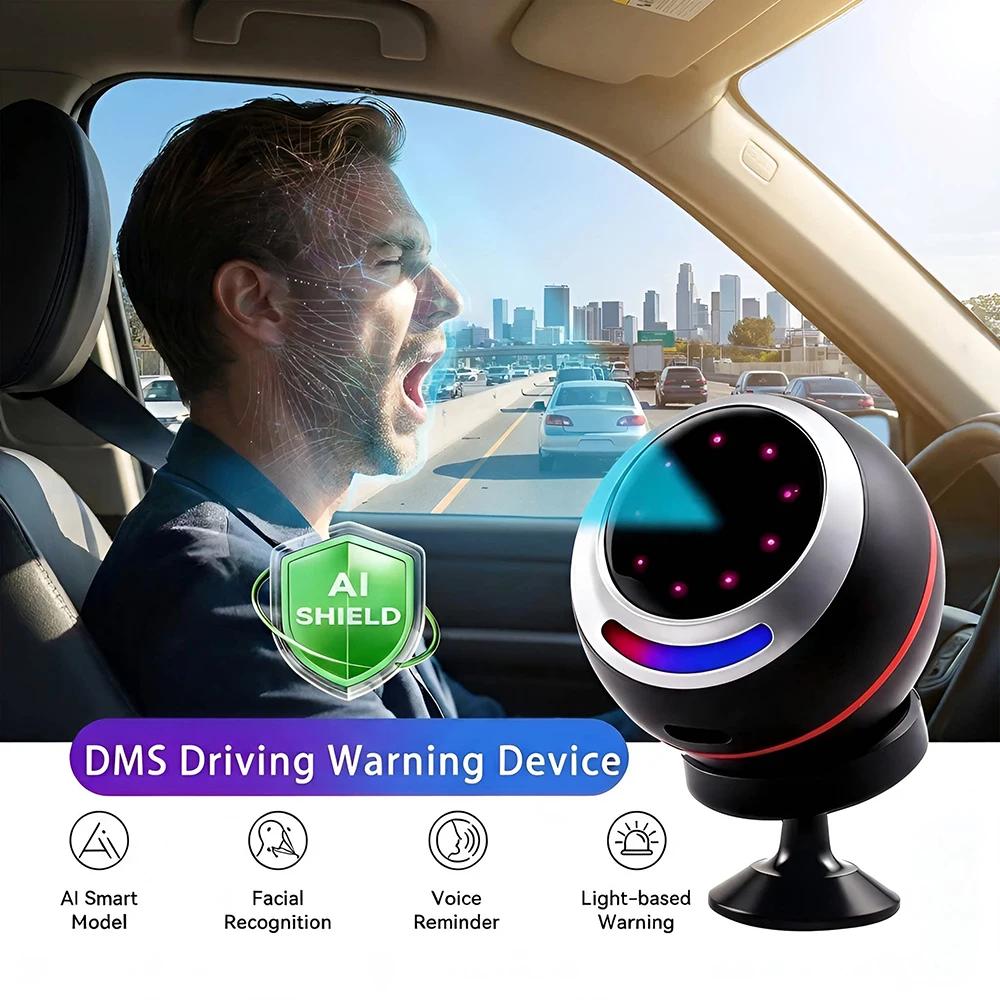 Système de surveillance du conducteur (DMS), dispositif d'alerte de fatigue automobile, alarme anti-
