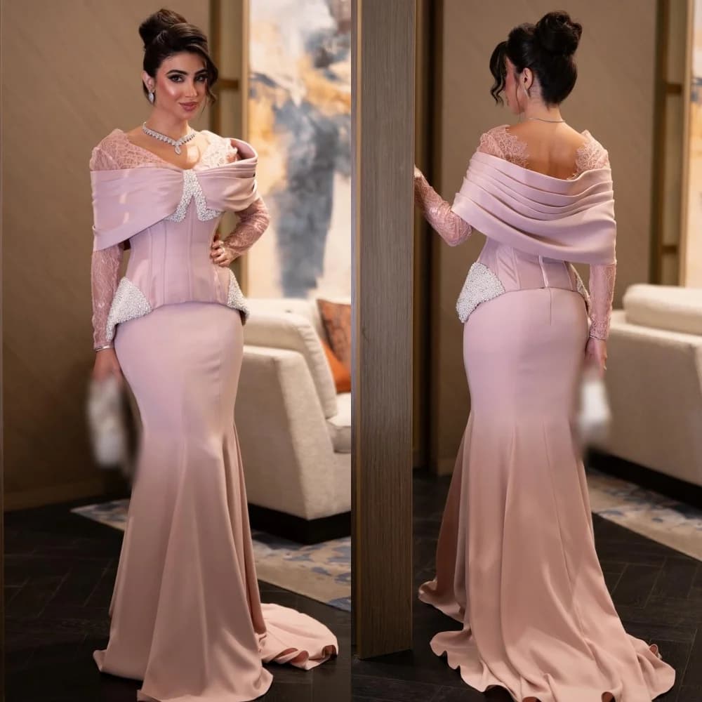 Robe de soirée élégante et chic pour femme, robe de cocktail de luxe personnalisée pour invitées de 