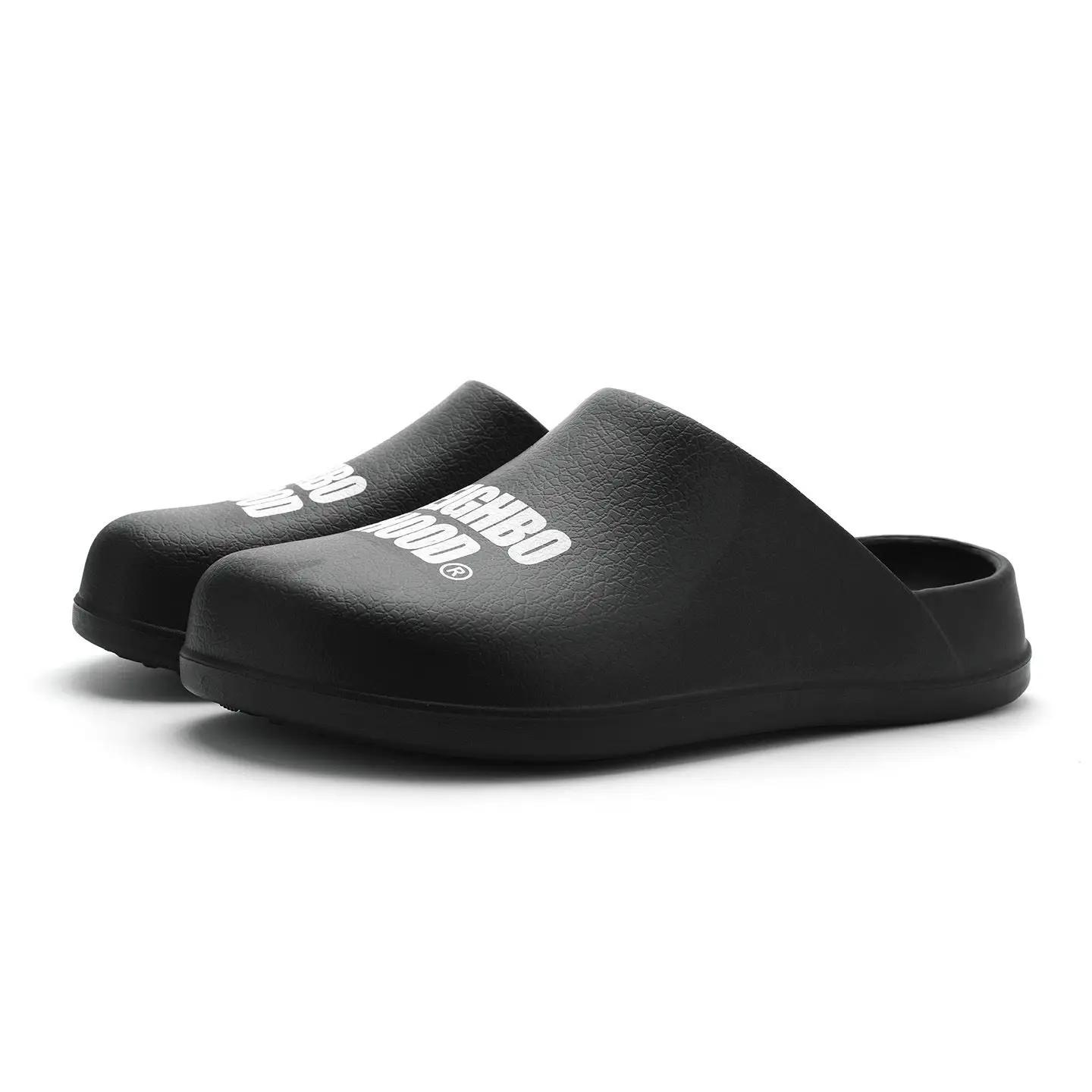 Sabots pour hommes NEIGHBORHOOD NBHD, semelle à coussin super douce, chaussures de chef décontractée