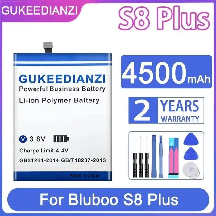 Batterie de téléphone portable longue durée 4500mAh pour Bluboo S8 Plus