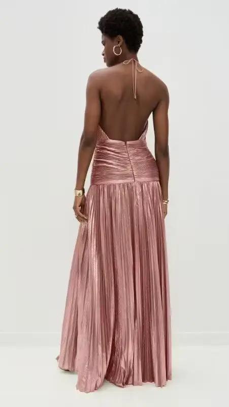Robe de Cocktail Sexy pour femmes, Corset, épaules dénudées, col licou, plis fendus, robe longue de