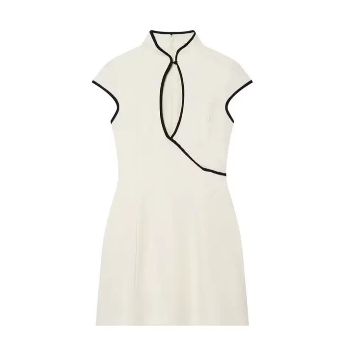 Robe pour femme 2026 Nouvelle collection Printemps-Été Mini-robe color-block élégante et chic pour f