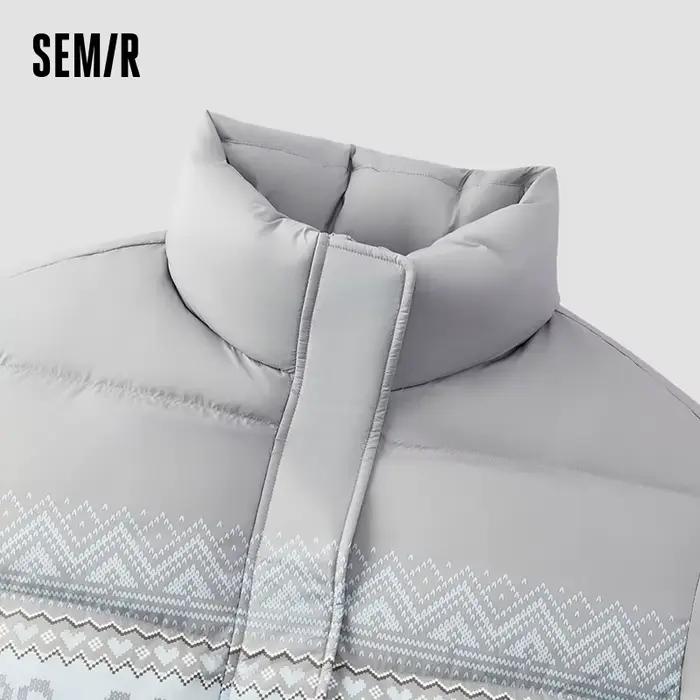 Semir doudoune femmes hiver imperméable à l'huile anti-taches 80% vers le bas en vrac 2025 nouveau d
