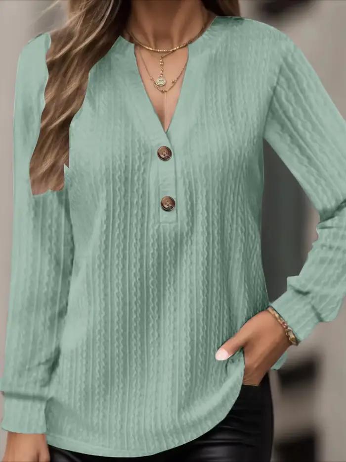 Nouvelle collection de vêtements pour femmes printemps 2025, chemise à manches longues confortable e