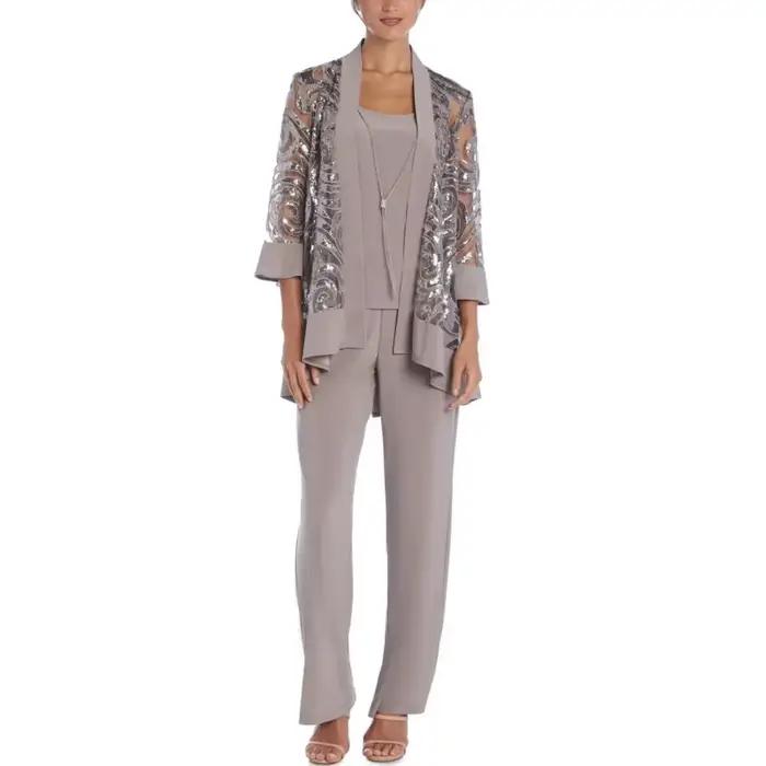 Vêtements pour femmes grandes tailles L-5XL, ensembles 3 pièces, nouvelle arrivée, imprimés assortis