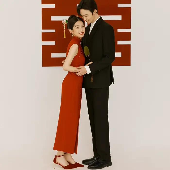 Robe de toast Cheongsam personnalisée