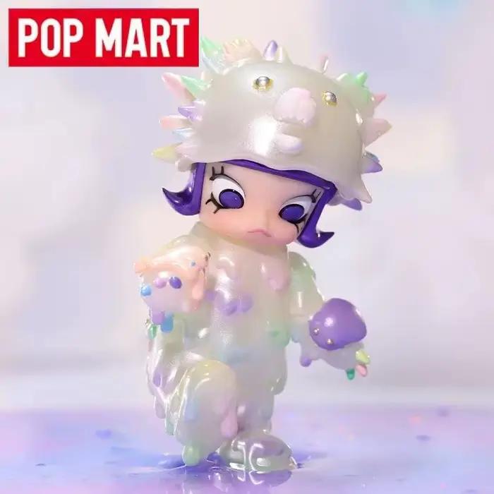 POP MART Molly X Instinctoy Erosion Molly Costume série boîte aveugle jouets boîte mystère Mistery Caixa figurine modèle mignon cadeau