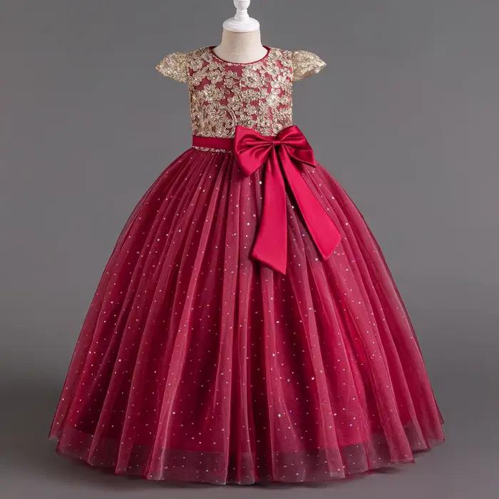 Robe de cérémonie de remise de diplôme pour filles