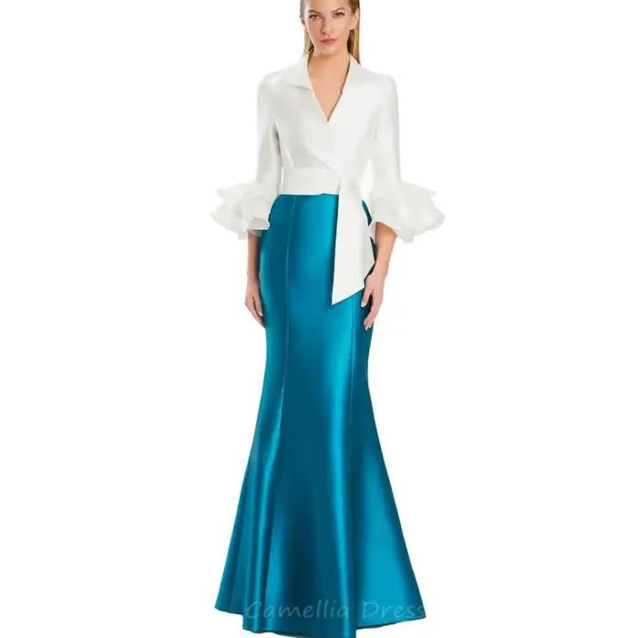 Robe de cérémonie simple pour la mère de la mariée