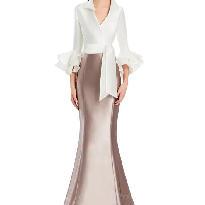 Robe de cérémonie simple pour la mère de la mariée