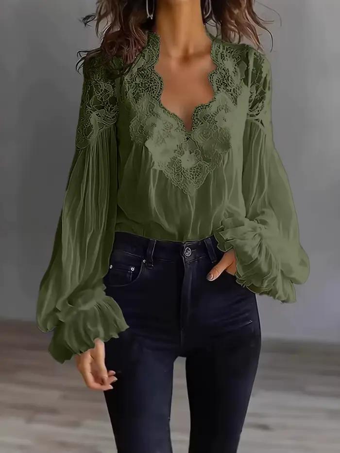 Chemise pour femme, noir et blanc