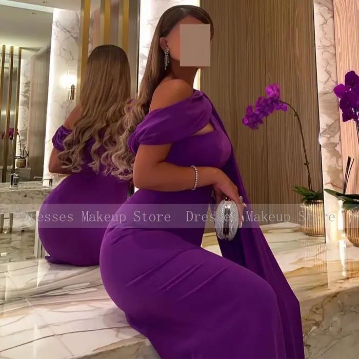 Robes de soirée violettes pour femmes