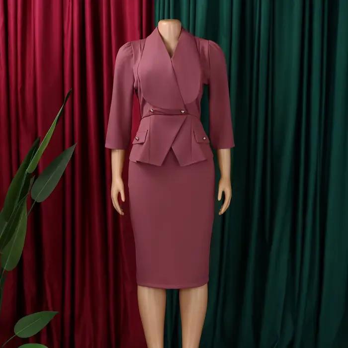 Robes de bureau élégantes pour femme