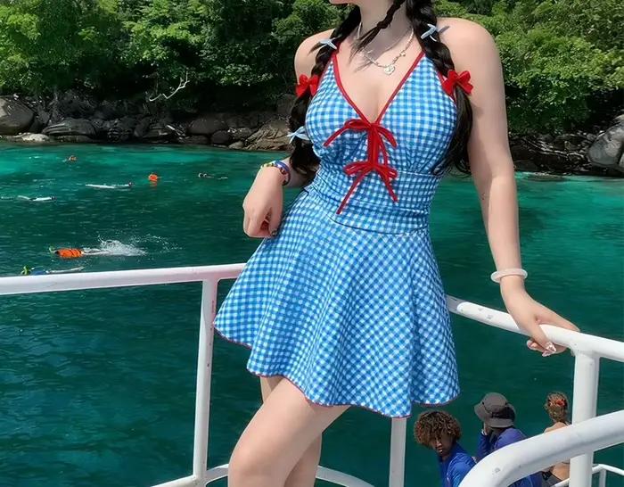 Maillot de bain grande taille une pièce ou trois pièces