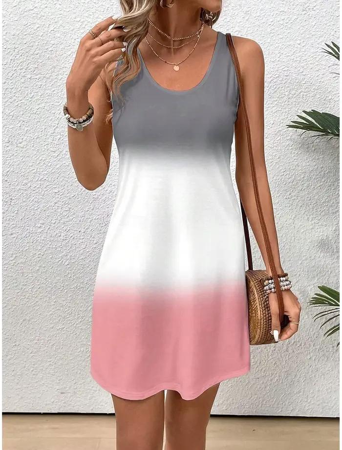 Robe sans manches pour femmes